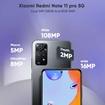 تصویر  گوشی موبایل شیائومی مدل Redmi Note 11 pro 5G دو سیم‌ کارت ظرفیت 128 گیگابایت و رم 8 گیگابایت